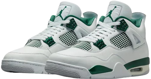 Side View of Jordan 4 Oxidized Green